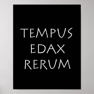 Affiche Tempus edax rerum