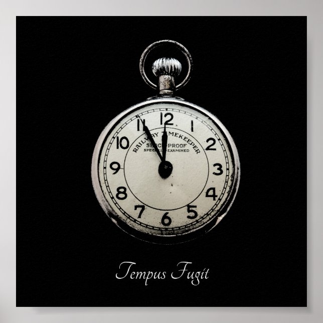 Affiche Tempus Fugit  (Devant)