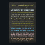 Affiche Ten Commandments<br><div class="desc">Ten Commandments</div>