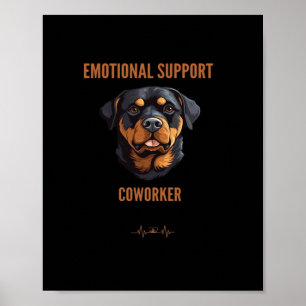 Affiche Tendance de collaborateur d'aide émotionnelle et c