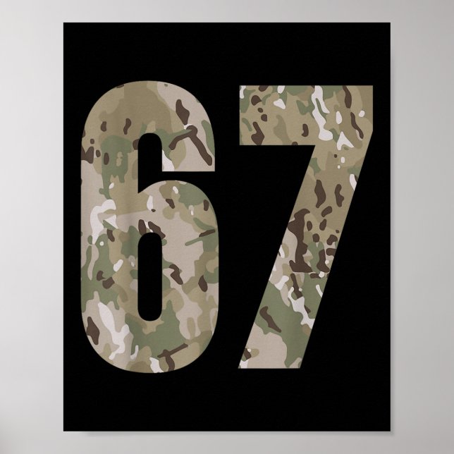 Affiche Tendance Gen Alpha Six Seven 6 7 Meme Cam Multi Ca (Devant)
