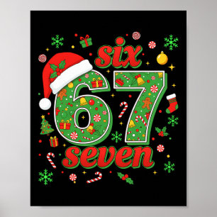 Affiche Tendance Six Sept Mème Noël 67 Xmas Hommes Femmes