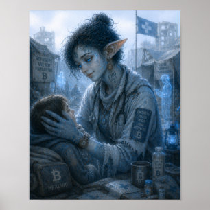 Affiche Tendresse / Guérisseur / Camp de réfugiés