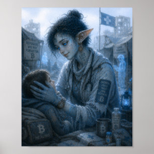 Affiche Tendresse / Guérisseur / Camp de réfugiés