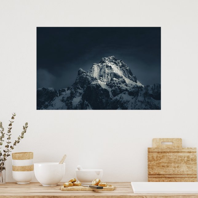 Affiche Ténèbres et montagne (Cuisine)