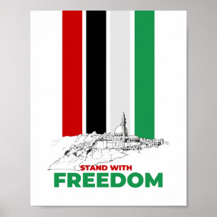 Affiche Tenez-vous avec la liberté