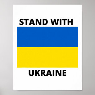 Affiche Tenez-vous avec l'Ukraine 1