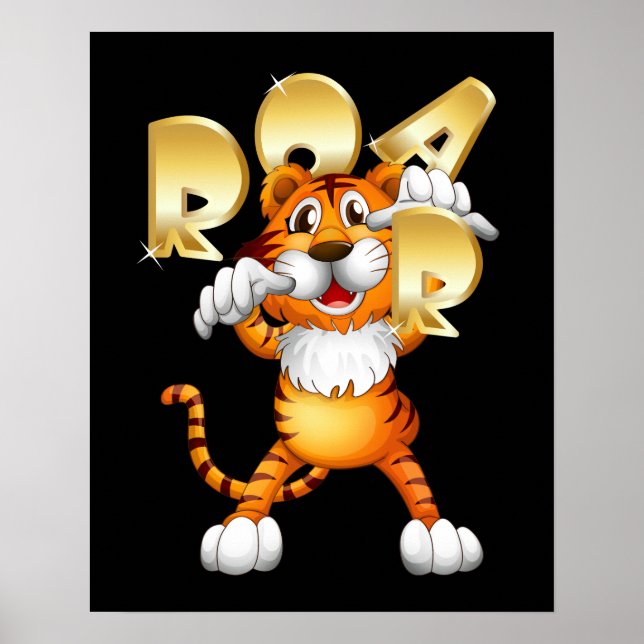 Affiche Tenez-vous grand - ROAR ! (Devant)