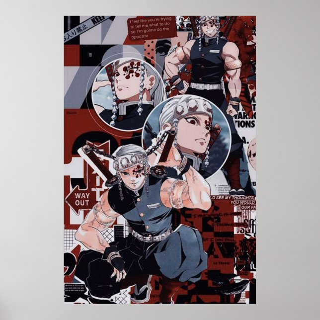 Affiche Tengen Uzui (Devant)