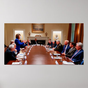 Affiche Tenir À L'Enfer Sur L'Affiche De La Maison Blanche