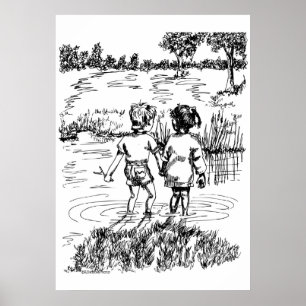 Affiche Tenir des mains