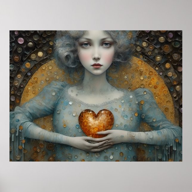 Affiche Tenir mon coeur dans mes mains (Devant)