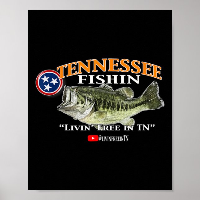 Affiche Tennessee Fishby By Hog Slab Fishing (Devant)