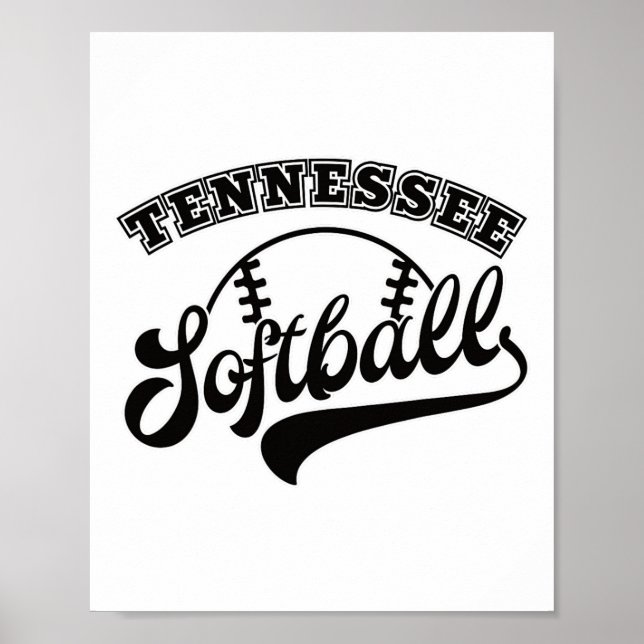Affiche Tennessee Softll - Fan de Softll  (Devant)