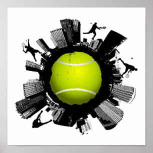 Affiche Tennis City