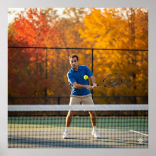 Affiche Tennis d'automne