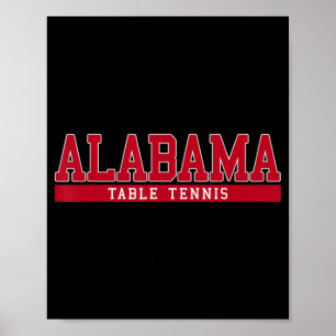 Affiche Tennis De Table En Alabama