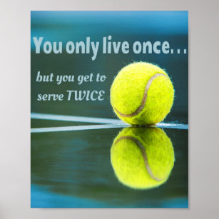Affiche Tennis en direct une fois sept deux fois, Tennis B