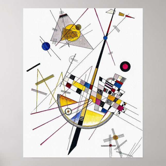 Affiche Tension délicate #85 - Kandinsky (Devant)