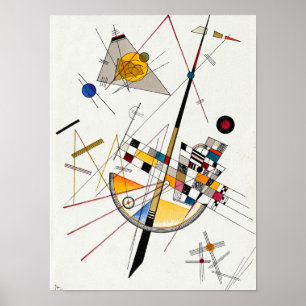 Affiche Tension délicate, no 85 par Wassily Kandinsky
