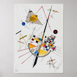 Affiche Tension Delicate No.85, Wassily Kandinsky