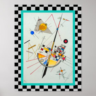 Affiche Tension délicate par Wassily Kandinsky