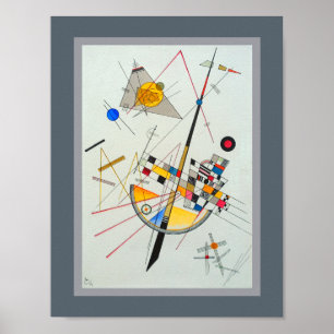 Affiche Tension sensible par Wassily Kandinsky