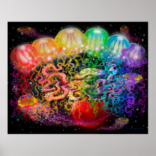 Affiche Tentacles d'Imaginaire spatial