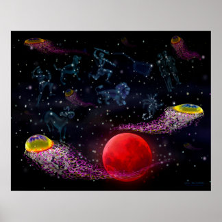 Affiche Tentacles d'Imaginaire spatial