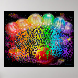 Affiche Tentacles d'Imaginaire spatial