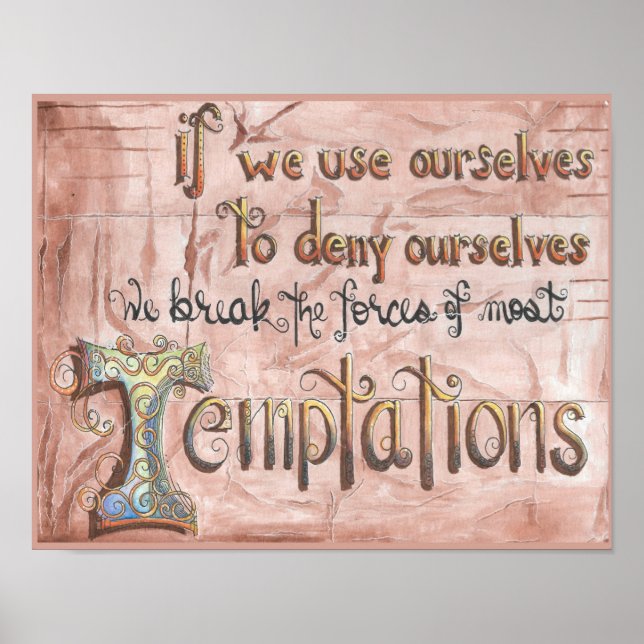 Affiche Tentation (Devant)