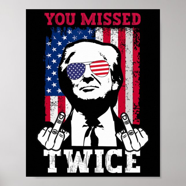 Affiche Tentative d'inflation de Trump Trump 2025 Vous ave (Devant)