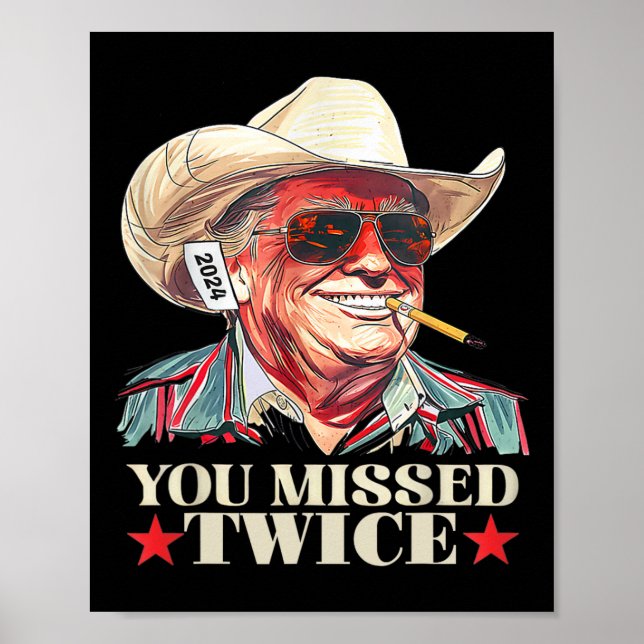 Affiche Tentative d'initiation de Trump Trump 2024 Vous av (Devant)