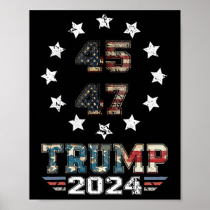 Affiche Tentative d'initiation de Trump Trump 2024 Vous av