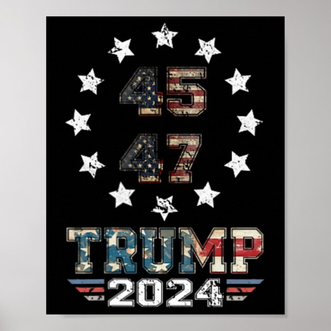 Affiche Tentative d'initiation de Trump Trump 2024 Vous av (Devant)