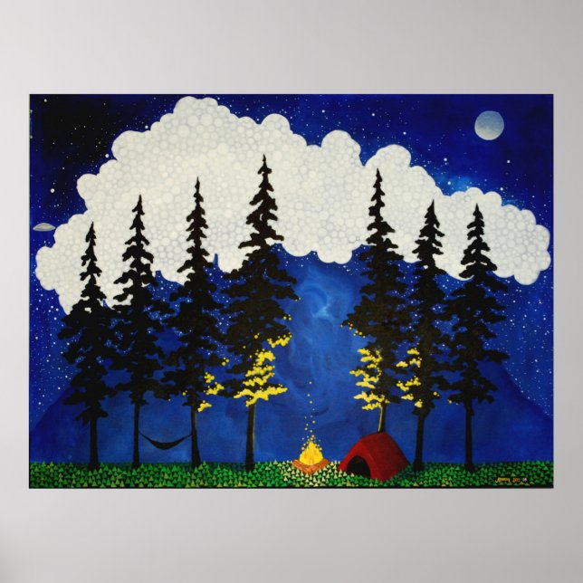 Affiche Tente rouge (Devant)