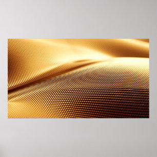 Affiche tenture de particules arrière - plan d'or de luxe.