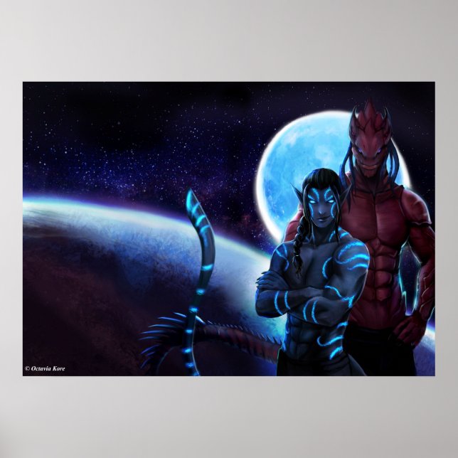 Affiche Tenu de l'affiche Deep (Devant)