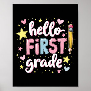 Affiche Tenue de rentrée scolaire de 1re année d'équipe