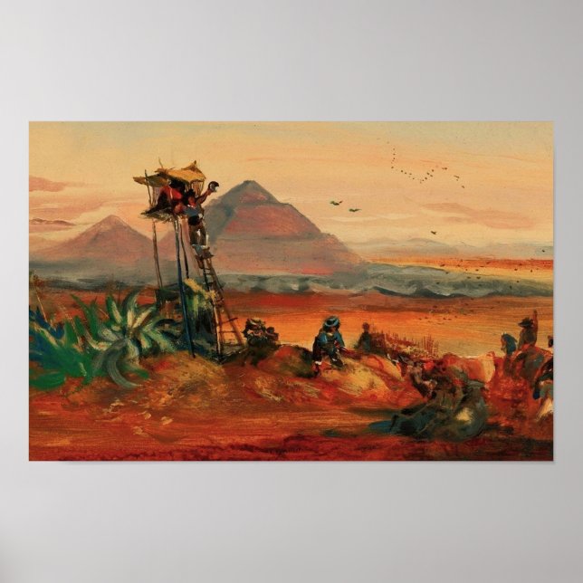 Affiche Teotihuacán (Devant)