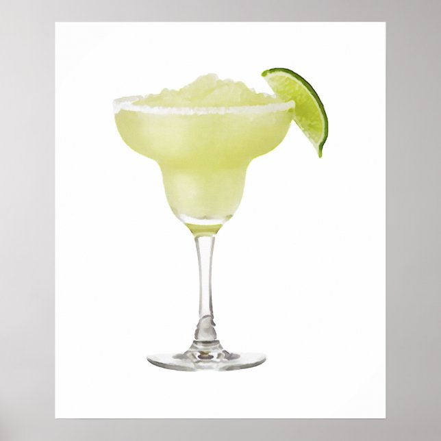 Affiche Tequila Lime Slushie (Devant)