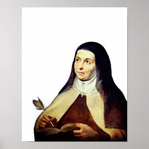 Affiche Teresa d'Ávila par Rubens
