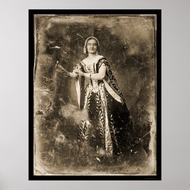 Affiche Teresa Truffi Daguerreotype 1848 (Devant)