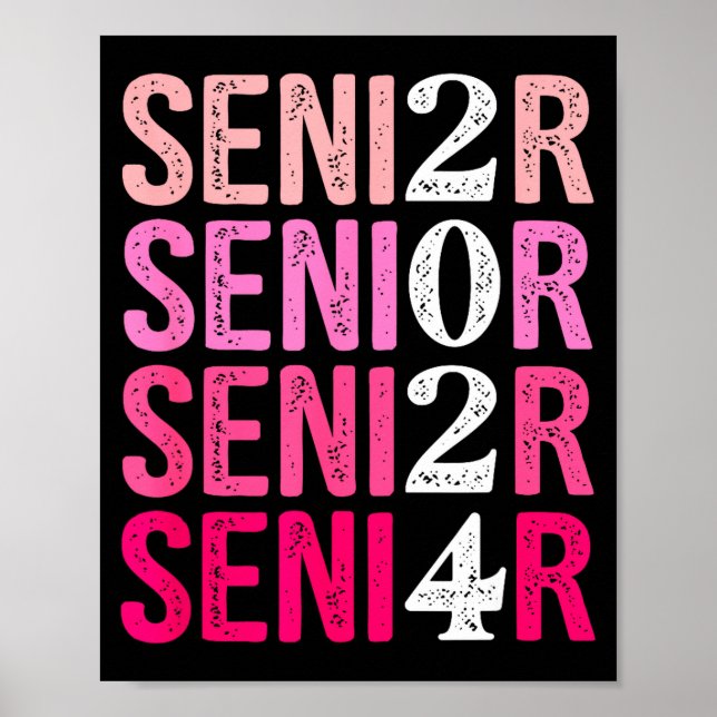 Affiche Terminé 2024 promotion 2024 pour la remise des dip (Devant)