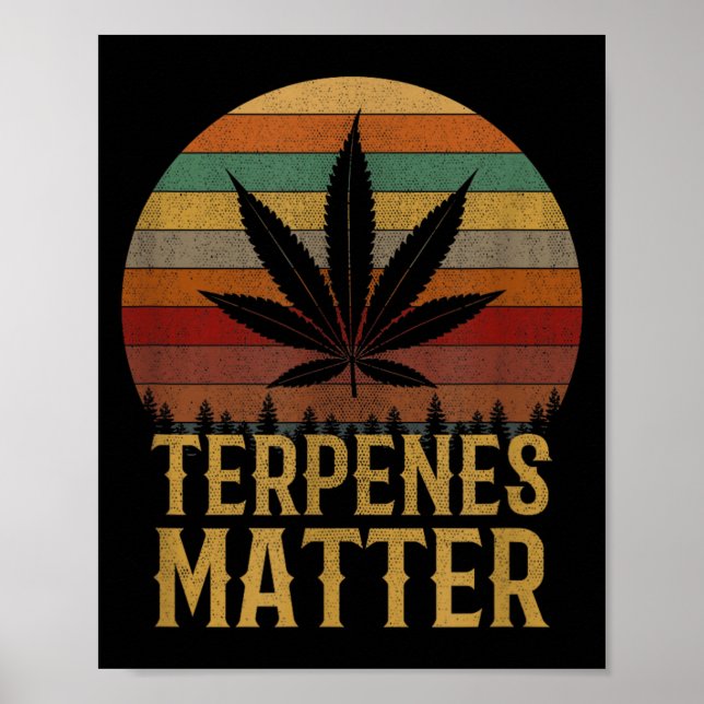 Affiche Terpènes (Devant)