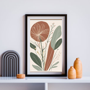 Affiche Terracotta Bloom I