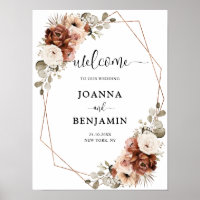 Terracotta Pampas Grass Rustique Accueil Géométriq