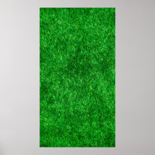 Affiche Terrain de jardin de pelouse