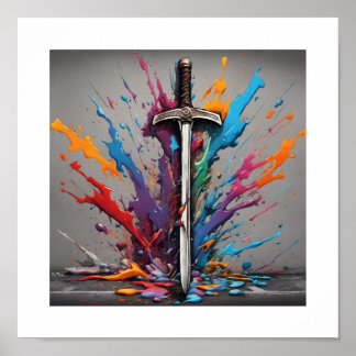 Affiche Terrain de l'épée