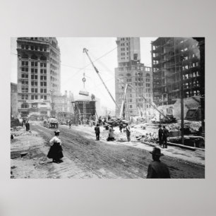 Affiche Terrain instable : 1906